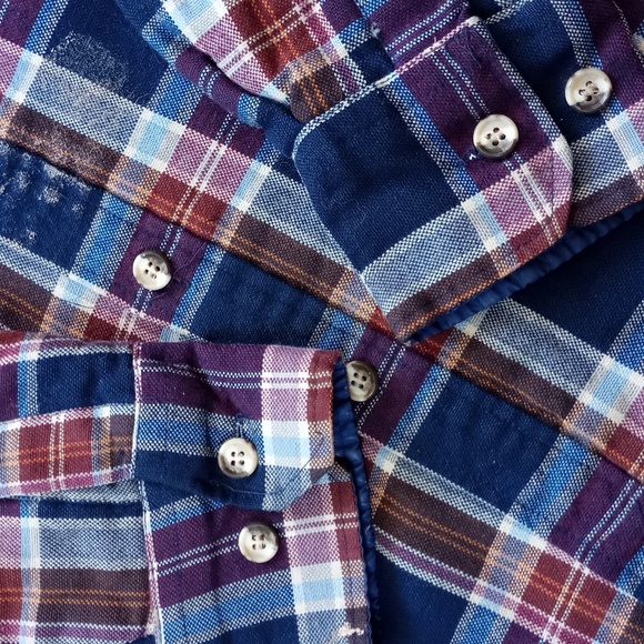 Vintage 1970s Sears Lumberjack Plaid Button-Up Jacket unisex - Picture 4 of 10